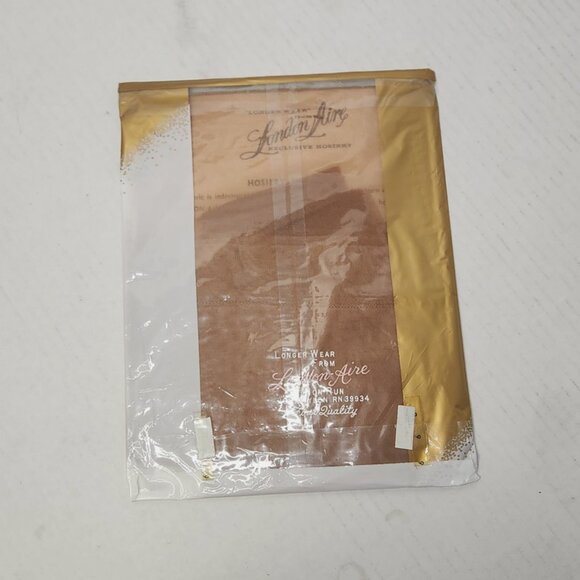 Vintage London-Aire Hosiery Sz 8.5 Seamless 1st No-Run Coronation NOS Prop Lot/6 - Picture 8 of 12
